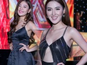 Người mẫu - Hoa hậu - Team Phạm Hương, Hà Hồ thân thiết ở hậu trường XFactor