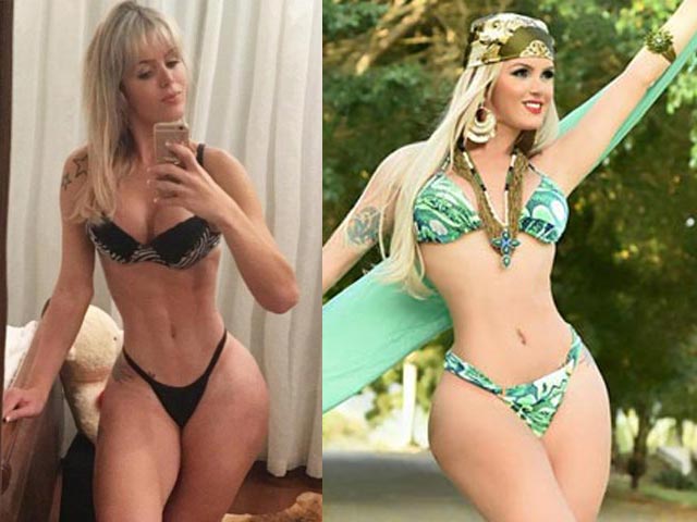 Làm đẹp - Mẫu chuyển giới Brazil có đường cong "siêu tưởng"