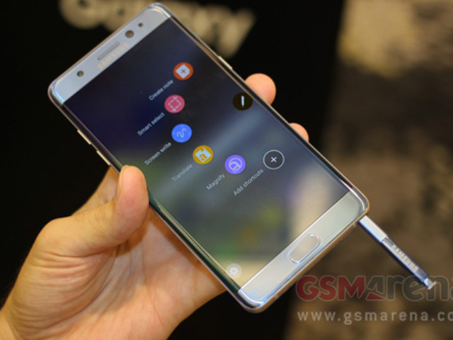 Video trên tay Samsung Galaxy Note 7 vừa ra mắt