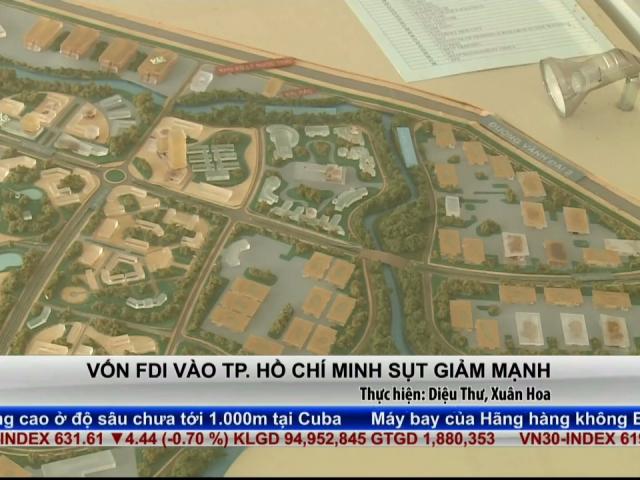 Thị trường - Tiêu dùng - Vốn FDI vào TP. Hồ Chí Minh sụt giảm mạnh