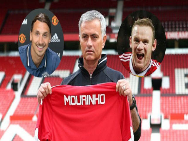 Bóng đá - Ibra - Rooney: Hai "bạc già" cứng cựa của Mourinho