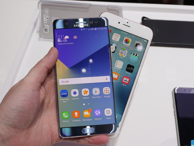 Thời trang Hi-tech - iPhone 6s Plus đối đầu Galaxy Note 7: Lần đầu chịu "lép vế"