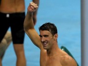 Thể thao - Siêu kình ngư Michael Phelps cán mốc 19 HCV ở Olympic