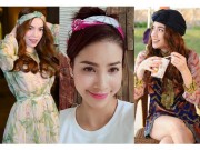 Người mẫu - Hoa hậu - Diện khăn turban điệu đà như HLV The Face