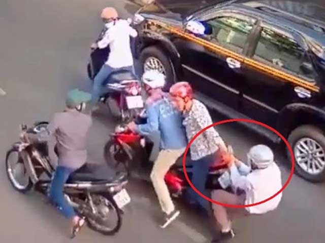 Pháp luật - Dàn cảnh va chạm, cướp xe táo tợn trên đường giữa TPHCM