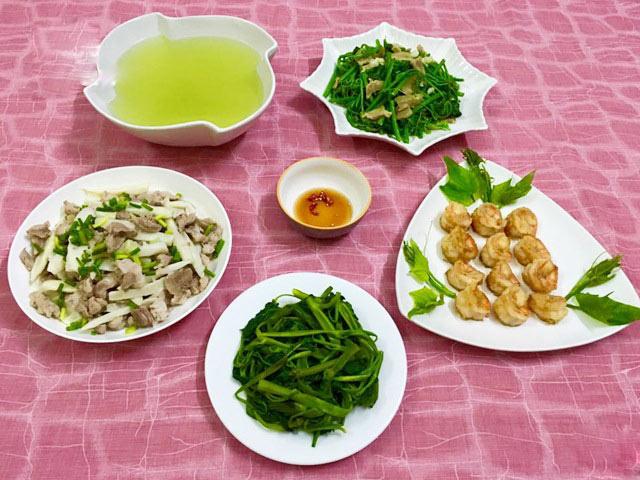 Ẩm thực - Thực đơn cho bữa cơm chiều trôi cơm