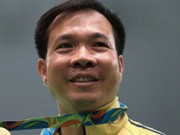 Khoảnh khắc tự hào: Hoàng Xuân Vinh nhận HC Olympic lần 2