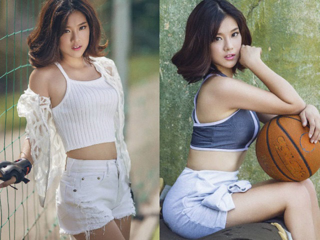 Người mẫu - Hoa hậu - Chibi Hoàng Yến "lột xác" sexy cổ vũ Olympic Rio