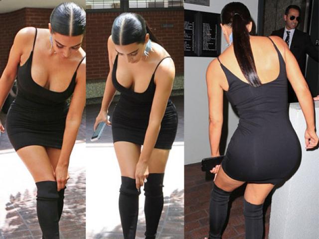 Thời trang - Cô Kim khoe đường cong "siêu tưởng" trên phố