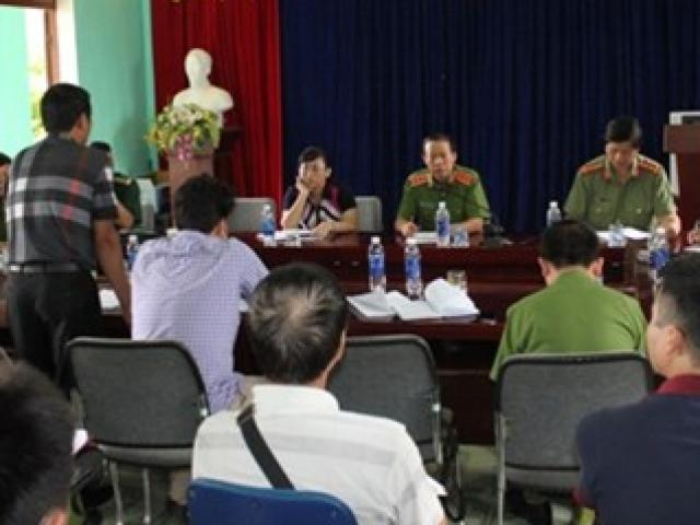 Thứ trưởng CA lên Lào Cai chỉ đạo điều tra vụ thảm án