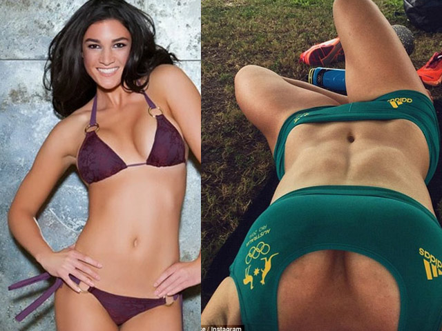Bí quyết làm đẹp - Mỹ nữ Thế vận hội Rio gây "sốt" với cơ bụng cực đẹp
