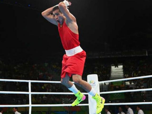 Thể thao - Võ sĩ quyền Anh ăn mừng hệt Ronaldo ở Olympic