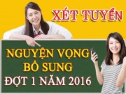 Tin tức trong ngày - Danh sách các trường công bố xét tuyển nguyện vọng bổ sung đợt 1 2016