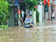 Tin tức trong ngày - Hà Nội nguy cơ ngập sâu do bão Thần Sét