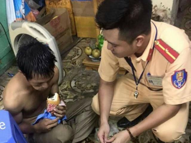 Bạn trẻ - Cuộc sống - Xôn xao hành động đẹp của CSGT trong bão số 3