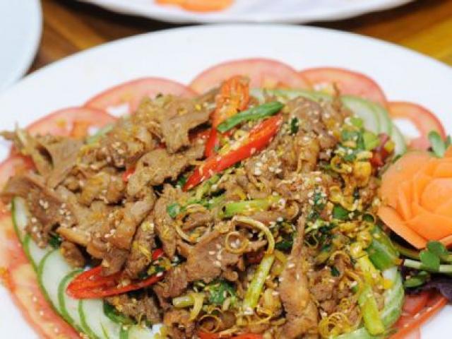 Ẩm thực - Thịt rang sả ớt thơm cay cho những ngày mưa gió