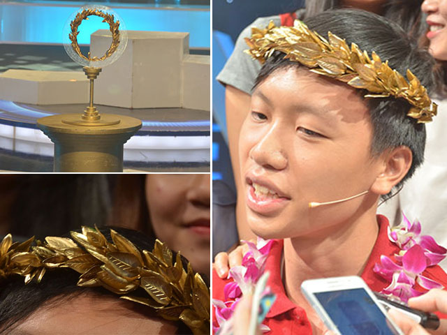 Bạn trẻ - Cuộc sống - Cận cảnh vòng nguyệt quế mạ vàng của Olympia 2016