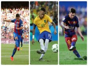 Bóng đá - Tam tấu MSN: So kè ngôi “vua đá phạt” ở Barca