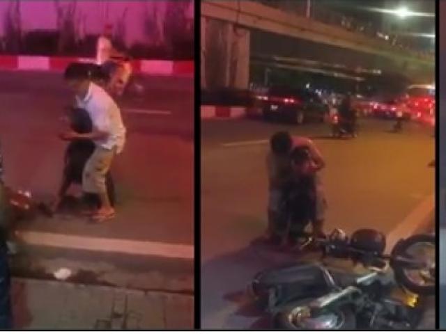 Bạn trẻ - Cuộc sống - Clip: Chú chó bị đâm vào cổ gây xôn xao Hà Nội