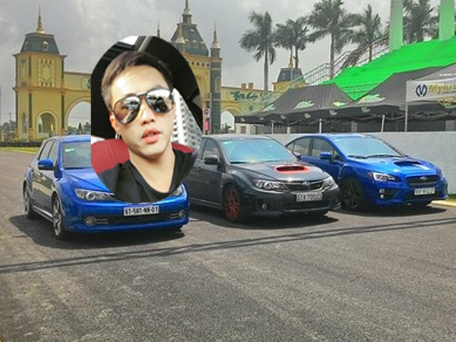 Ô tô - Xem Cường "đô la" vần vô lăng Subaru WRX STI tại trường đua