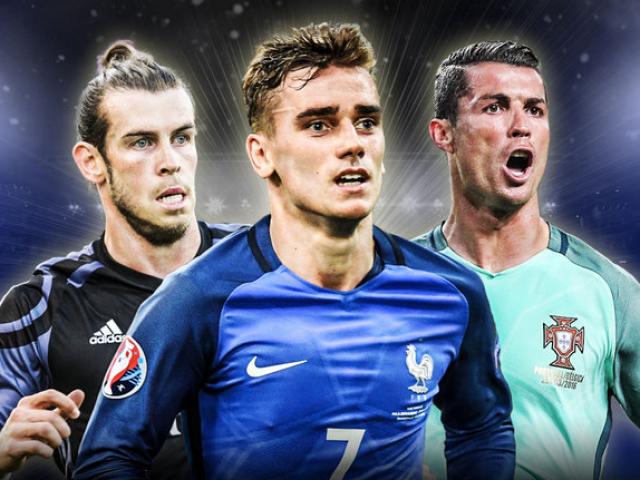 Bóng đá - Cầu thủ hay nhất châu Âu: “Chọi” sao nổi Ronaldo