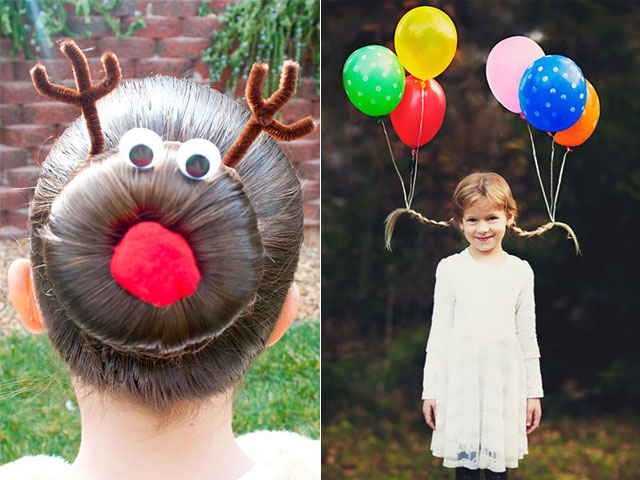 Tranh vui - Sắp khai giảng, làm tóc đẹp cho con tới trường nào!