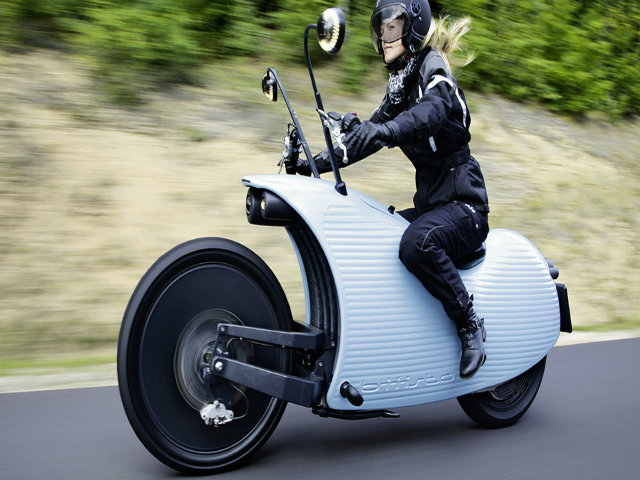 Thế giới xe - Lạ mắt môtô điện "độc" nhất chạy 201 km/lần sạc