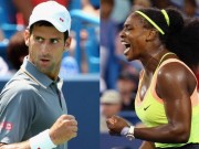 Thể thao - Hạt giống US Open: Áp lực trên vai Djokovic, Serena