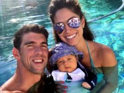 Olympic 2016 - Mỹ mãn Michael Phelps: Vợ đẹp, con khôn và nhà 50 tỷ