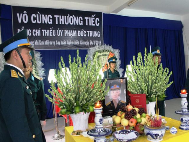 Tin tức trong ngày - Thăng hàm thiếu úy cho phi công rơi máy bay L-39