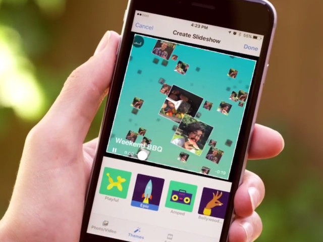 Công nghệ thông tin - Cách tạo slideshow ảnh cực sinh động trên Facebook