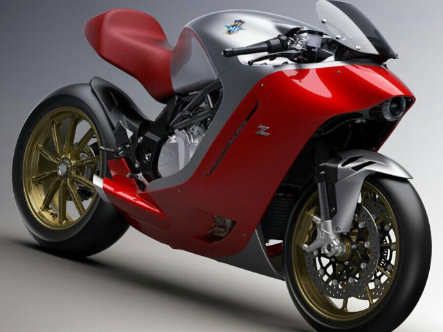 Thế giới xe - Siêu môtô "khủng" MV Agusta F4Z rò rỉ hình ảnh