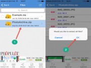 Công nghệ thông tin - Hướng dẫn nén và giải nén file trên iPhone