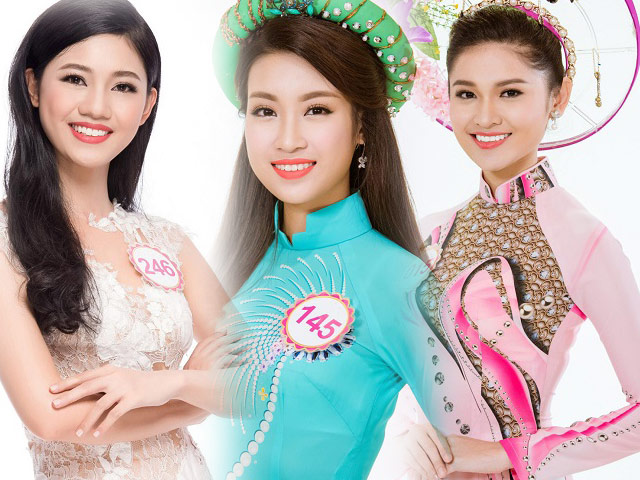 Người mẫu - Hoa hậu - "Cân đo" nhan sắc hoa hậu Mỹ Linh cùng 2 tân á hậu