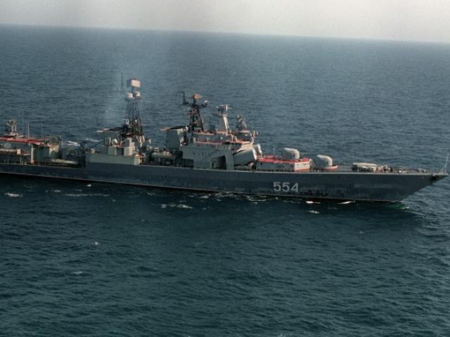 Thế giới - Điểm mặt đội tàu chiến Nga tập trận cùng TQ ở Biển Đông