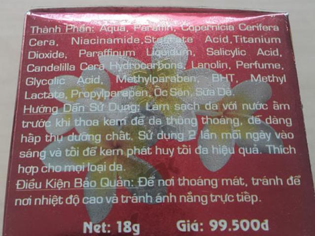 Sức khỏe đời sống - Giật mình với hàng loạt kem ngừa mụn, dưỡng trắng da chứa chất "lạ"