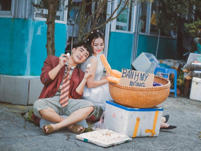 Bạn trẻ - Cuộc sống - Hậu trường ảnh cưới của Duy Nam khiến FA "phát hờn"