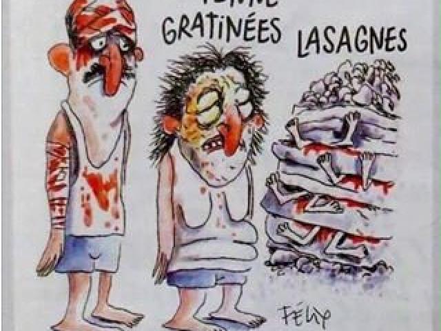 Thế giới - Báo Charlie Hebdo châm biếm người thiệt mạng động đất ở Ý