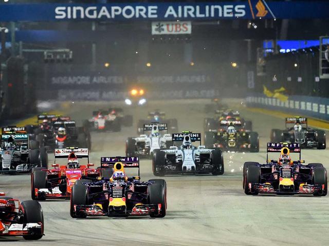Thể thao - Lịch thi đấu F1: Singapore GP 2016