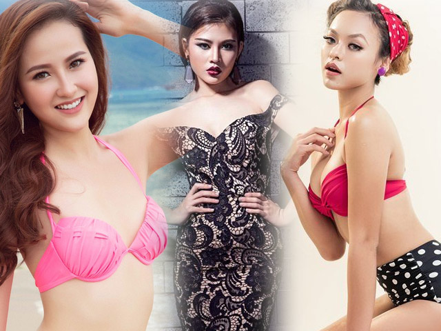 Người mẫu - Hoa hậu - "So kè" độ gợi cảm mê người của 3 á quân The Face