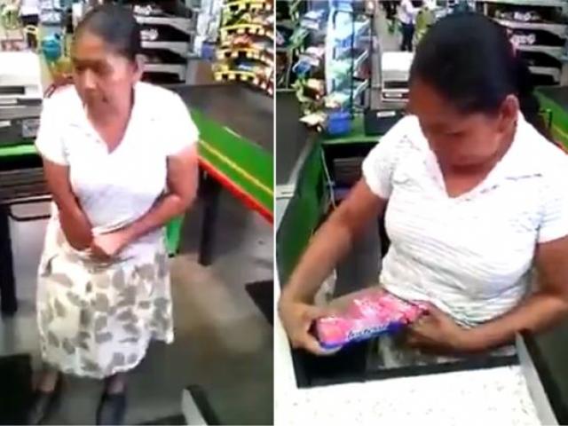 Phi thường - kỳ quặc - "Bà ngoại" Mexico trộm đồ siêu thị, nhét vào quần lót