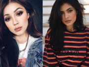 Bí quyết làm đẹp - Sốc với cô gái giống Kylie Jenner đến 90%