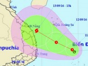 Tin tức trong ngày - Áp thấp nhiệt đới mạnh lên, hướng vào Quảng Ngãi - Khánh Hòa