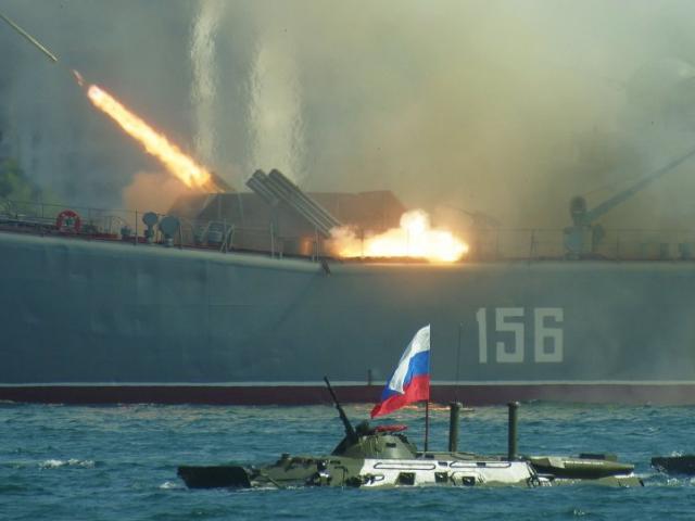 Thế giới - Nga - Trung Quốc bắt đầu tập trận lớn tại Biển Đông