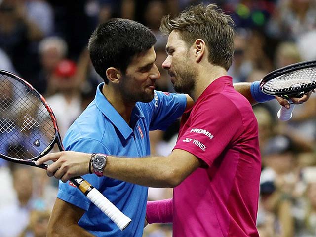 Thể thao - Góc ảnh CK US Open: Djokovic đổ máu, Wawrinka rơi lệ