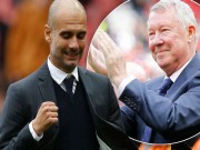 Bóng đá - Ngán ngẩm vì Mourinho, Sir Alex ôm chúc mừng Pep