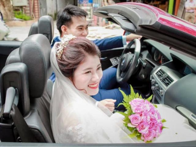 Choáng màn rước dâu 100 xe ô tô của cặp đôi Sơn La