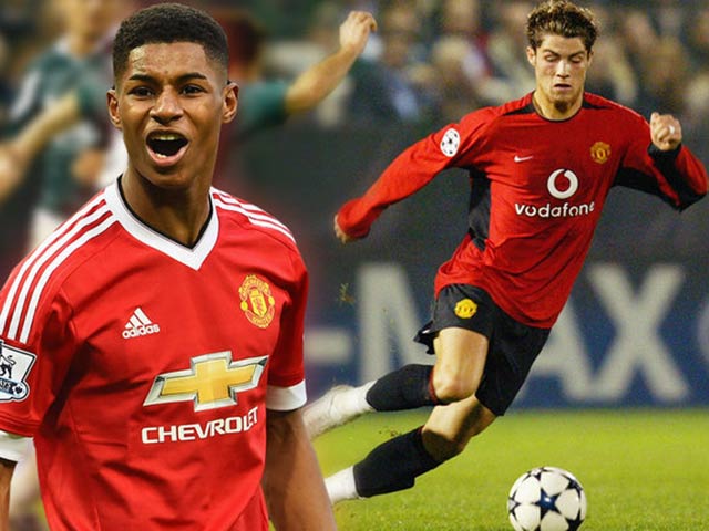 Bóng đá - Rashford thần tượng, gọi Ronaldo là số 1