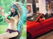 Bạn trẻ - Cuộc sống - “Hot girl thổ dân” được tặng sinh nhật siêu xe hơn 4 tỷ