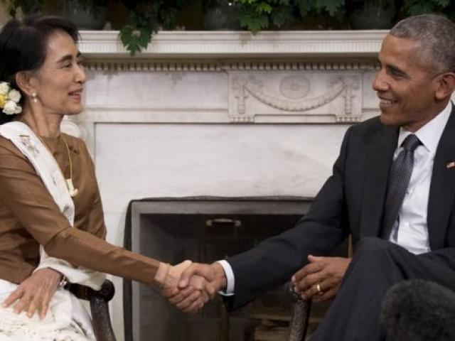 Mỹ dỡ lệnh cấm vận thương mại Myanmar
